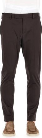 Pantaloni Torino Dieci Broek - Heren - Slim Fit Broeken - Bruin - L - Katoen - Broeken