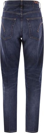 Dondup Mens Dian - Carrot-fit Jeans - Dark Blue Cotton - Size 34 (Waist)