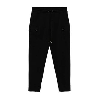 Michael Kors Knit Drawstring Joggers - male - Michael Kors - Sweatpants - Black - 2XL - Trousers