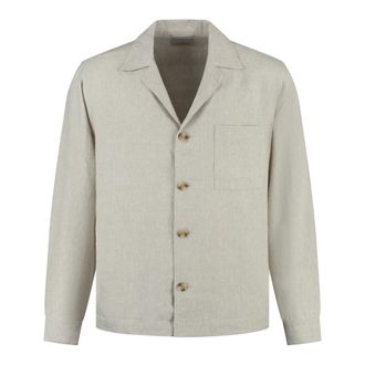 Dstrezzed Dstrezzed - Overshirt - Heren - Overhemden - Beige - Maat: M