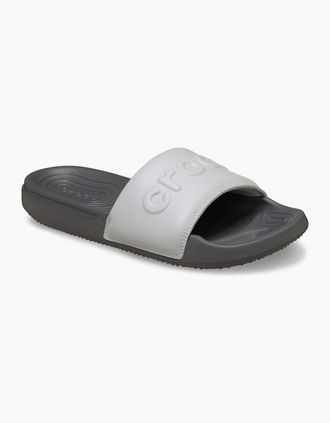 Crocs Mens Crocs Crocs All Day EVA Mens Grey Slides - Size: UK 11 / eu 46/47 / us m12