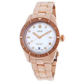 Oris Divers Sixty-Five Date Automatic White Dial Watch 01 733 7771 3151-07 8 19 15