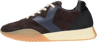 Keh-noo Sneakers van su&egrave;de- stof en rubber - Heren - Sneakers - Veelkleurig - 45 EU - Su&egrave;de - Schoenen