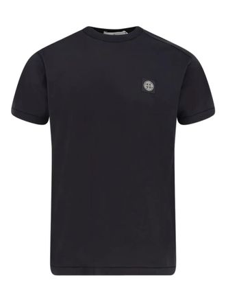 Stone Island Black Crewneck T-shirt