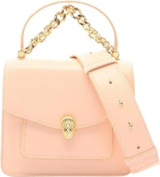 Bulgari Pre-owned Borsa a Mano in Pelle Serpenti Forever 2way - - Pre-owned - Donna - Rosa - ONE SIZE