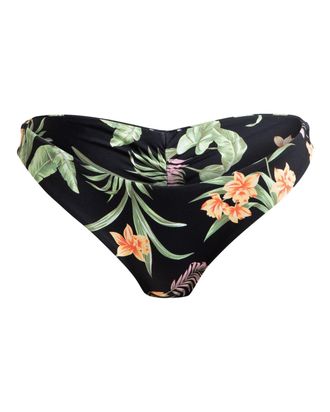 Roxy Bikini-Hose ROXY Pt Beach Classics, Damen, Gr. XL, US-Gr&ouml;ssen, schwarz, 85% Polyester, 15% Elasthan, Badehosen Bikini-Hose
