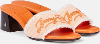 Jimmy Choo London Mules Joa 45 in canvas