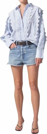 Citizens Of Humanity Womens Marlow Vintage Shorts In Candid