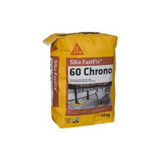 Sika Mortero De Relleno Para Mobiliario Urbano Y Accesorios De Exterior Sika Fastfix 60 Chrono - Gris - 25kg