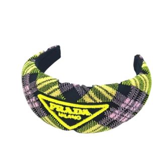 Prada Pre-owned Accessories, female, Multicolor, Size: ONE SIZE Pre-owned Nylon hair-accessories