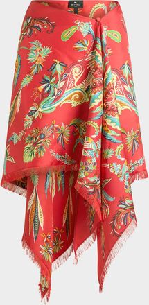 Etro Paisley Coverup Skirt