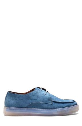 Carlos By Carlos Santana Echo Moc Shoe in Niagra Blue Suede at Nordstrom, Size 11.5