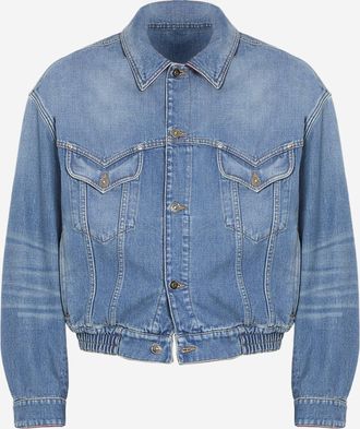 Versace Jeansjacke aus Versace-Baumwolle
