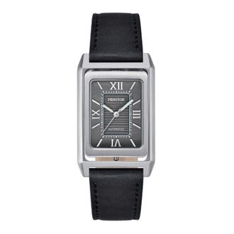Heritor Esteban Mens Leather Band Watch