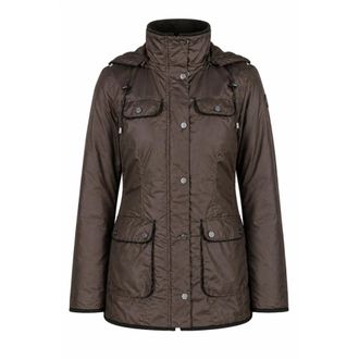 Danwear Klaudia A Jas - Dames - Jassen - Bruin - Maat: 3XL Fleece