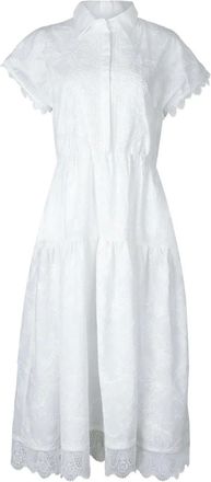 Waimari Grace midi dress - women - Polyester - S - White