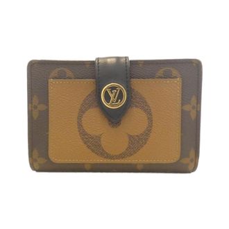 Louis Vuitton Brown Coated Canvas Wallet (Bi-Fold) (Pre-Owned)