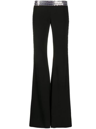 Balmain Flared broek - Zwart