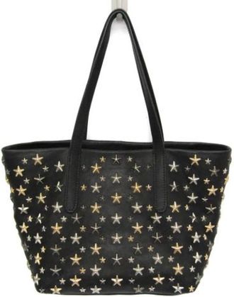 Jimmy Choo London Pre-owned Tote Bags, female, Black, Size: ONE SIZE Pre-owned Tote Bag
