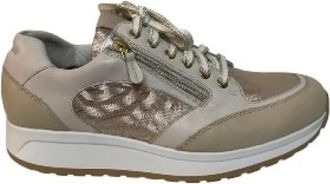 Durea Schoenen, Dames, Beige, 40 1/2 EU, Leer, 6322 Sneaker