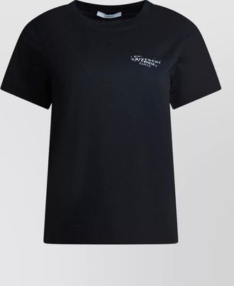 Givenchy fitted crew neck short sleeve top
