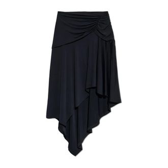 AllSaints Midi Skirts, female, Black, Size: 2XS Annalie Jersey Midi Skirt