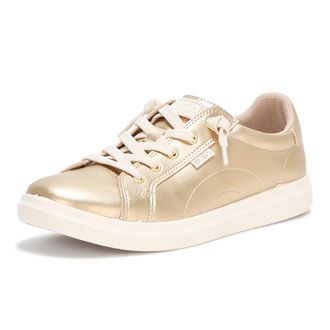 Skechers Bobs Dvine-Flashy Moment, Womens Sneakers, Gold, 5 UK