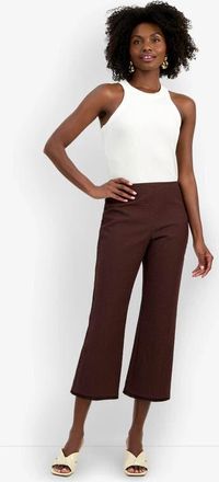 Trina Turk Gulf Pant in Carob at Nordstrom, Size 12