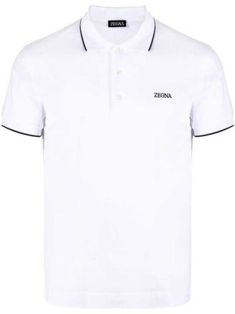 Ermenegildo Zegna Stretch Cotton Polo