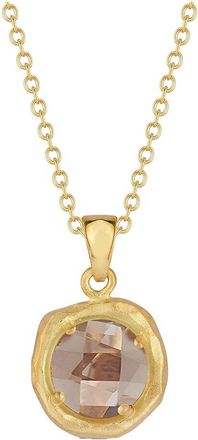 I.Reiss Company 14K 1.75 Ct. Tw. Smokey Topaz Necklace