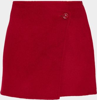 Ulla Johnson Leyla Wool Mini Skirt