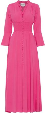 Americandreams Sally Lange Jurk - Dames - Maxi kleedjes - Roze - XS - Kleedjes