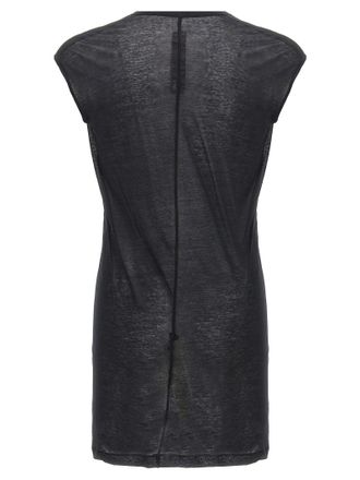 Rick Owens Mens Black Cotton T-Shirt