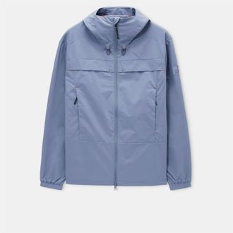 Weekend Offender Mens Ergotek Windbreaker Jacket in Blue Nylon - Size X-Small