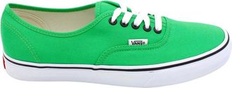 Vans Canvas Veters Rubberen Zool Sneakers - Heren - Sneakers - Groen - 40 EU - Schoenen