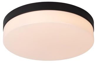 Lucide L&aacute;mpara de techo de acr&iacute;lico con 1 led integrado, negro