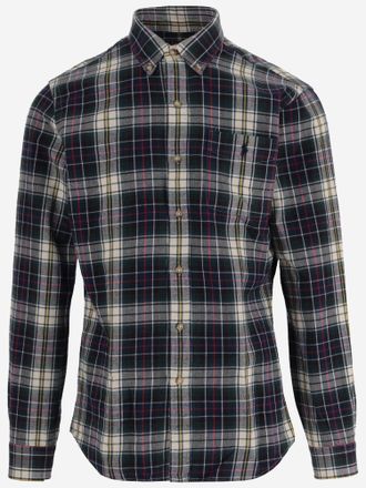 Polo Ralph Lauren Mens Cotton Checkered Shirt Multicolour