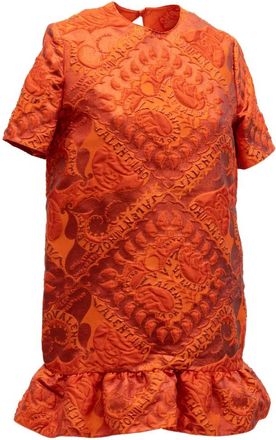 Valentino Garavani Jurken - Dames - Jurken - Oranje - Maat: XS