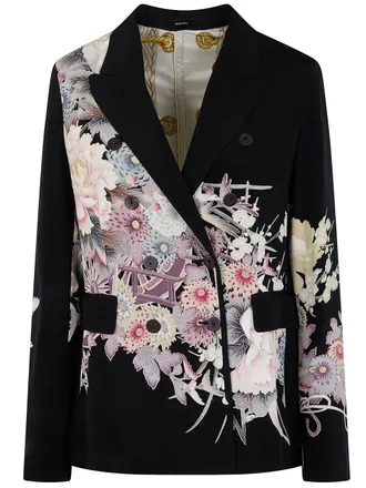 Ibrigu Giacca Kimono Florale