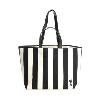 Ami Ami de Coeur Shopping Bag - female - Ami Paris - Shopping Bags - Multicolor - ONE SIZE - Bags