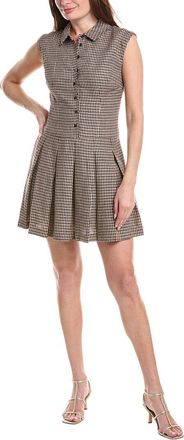 House Of Harlow House Of Harlow 1960 Valerie Polka Dot Pleated Mini Dress