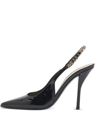 Gucci Signoria chain link pumps - Nero