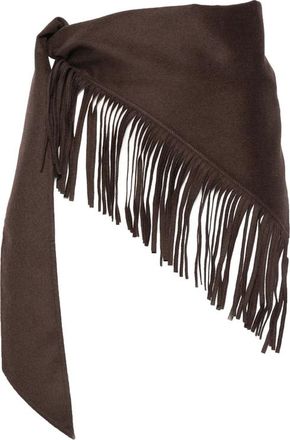 Carven Fringe-trim Scarf