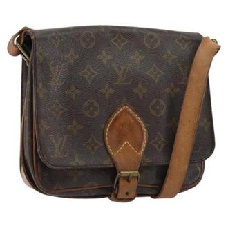 Louis Vuitton Pre-owned Vintage Canvas Cross Body Bag - Dames - Pre-owned - Bruin - Maat: ONE Size