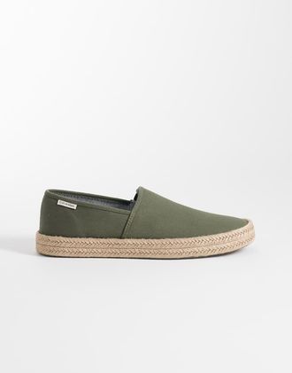 Calvin Klein Essential - Espadrilles kaki-Verde