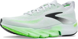 Brooks Glycerin Flex Mens Cross Training Shoes White/Green Gecko/Phantom : 12.5 D - Medium, Synthetic