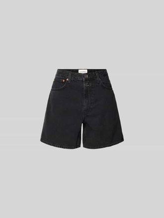 Closed Closed Relaxed Fit Jeansshorts aus Baumwolle in Dunkelgrau, Gr&ouml;&szlig;e 24