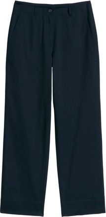 Marc O'Polo Lande Wide Chino - - Trousers - Donna - Blu - S