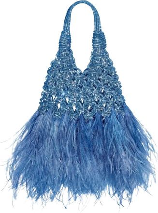 Hibourama Bags Mujer, Bolsos, Azul, Talla: ONE Size
