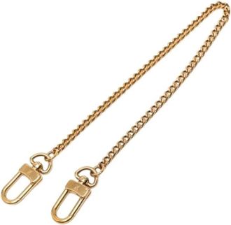 Louis Vuitton Pre-owned Vergulde Ketting - Dames - Vintage Accessoires - Geel - ONE Size - Vintage
